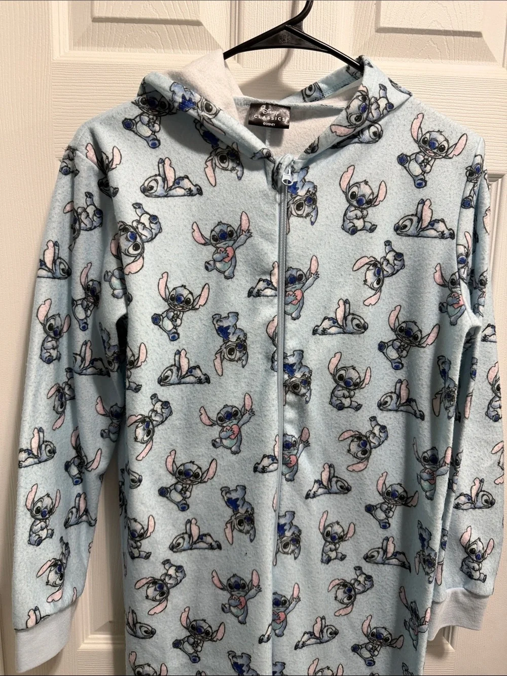 Disney Classics Stitch Hooded Kids Pajama Onesie